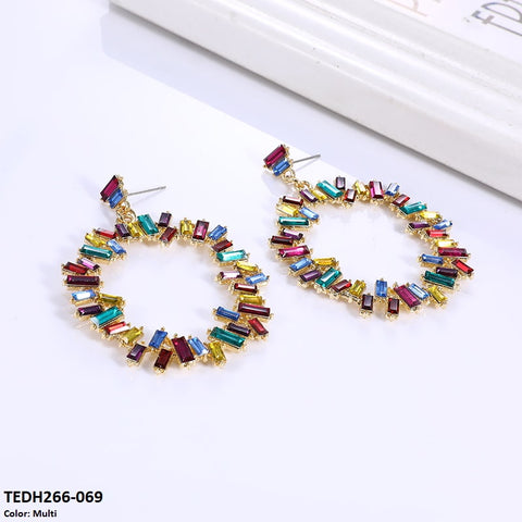 TEDH266 KSU Imp Earrings Pair - TEDH