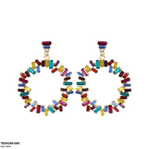 TEDH266 KSU Imp Earrings Pair - TEDH
