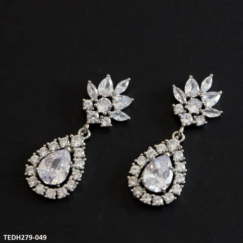 TEDH279 CSH Teardrop Earrings Pair - TEDH