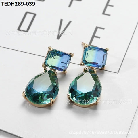 TEDH289 WUH Tear Drop Earrings Pair - TEDH