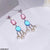 TEDH367 GWH Pearls Drop Earrings Pair