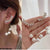 TEFH019 YQG Drop Pearl Ear Cuffs Pair - TEFH