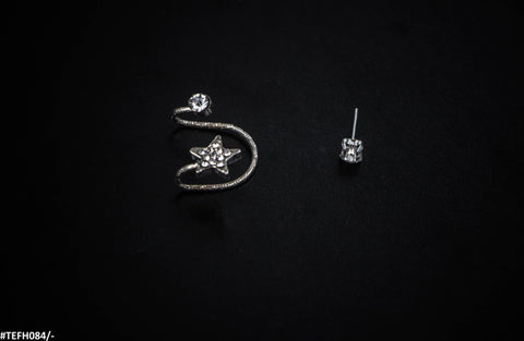 TEFH084 SGC Star Single Ear Cuff - TEFH