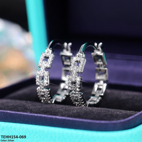 TEHH154 CSH Check Ear Hoops Pair - TEHH