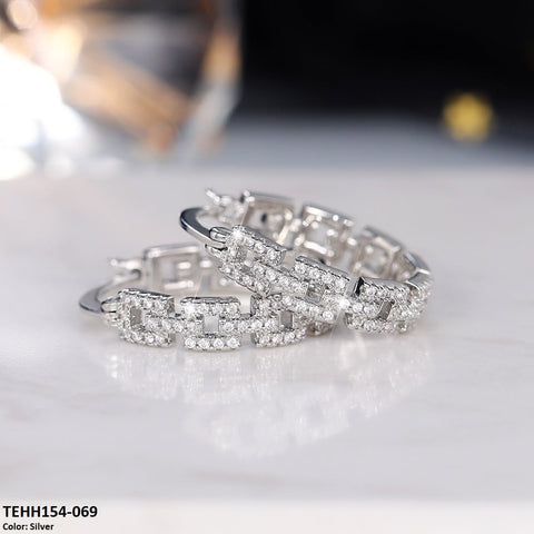 TEHH154 CSH Check Ear Hoops Pair - TEHH