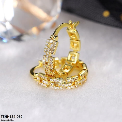TEHH154 CSH Check Ear Hoops Pair - TEHH
