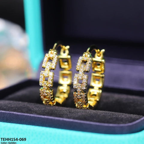 TEHH154 CSH Check Ear Hoops Pair - TEHH
