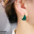 TEHH206 ZHL Painted Ear Hoops Pair