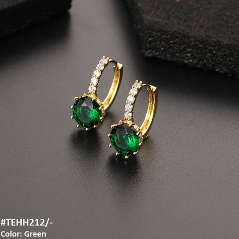 TEHH212 DYS Round Bracket Ear Hoops Pair - TEHH