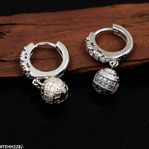 TEHH228 MAR Round Ear Hoops Pair - TEHH