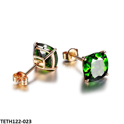 TETH122 KRL Square Stud Tops Pair - TETH