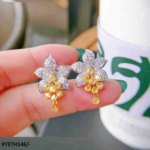 TETH146 GWH Earrings Flower - TETH
