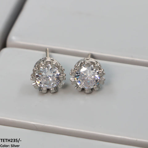 TETH235 HNJ Stud Ear Tops Pair - TETH