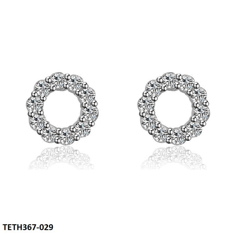 TETH367 HNJ Round Stud Tops Pair - TETH