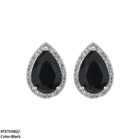 TETH382 SZL Tear/Drop Stud Tops Pair - TETH