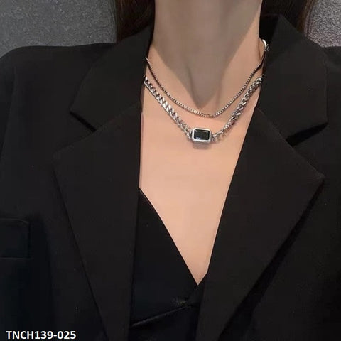 TNCH139 LSH Chain Layer Necklace - TNCH