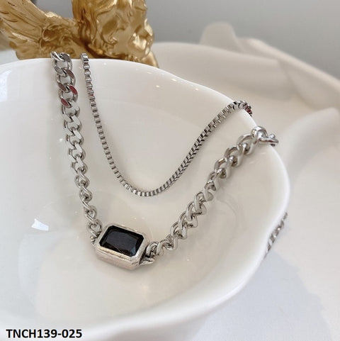 TNCH139 LSH Chain Layer Necklace - TNCH