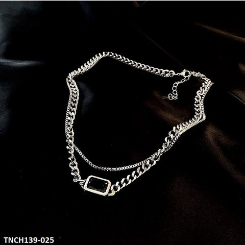 TNCH139 LSH Chain Layer Necklace - TNCH
