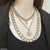 TNCH150 LYY 3 Layered Necklace Coin - TNCH