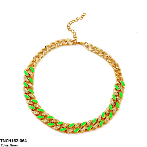 TNCH162 QWN Chain Necklace Adjustable - TNCH