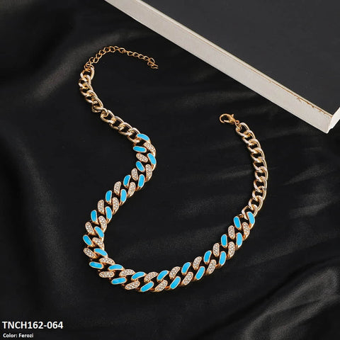 TNCH162 QWN Chain Necklace Adjustable - TNCH