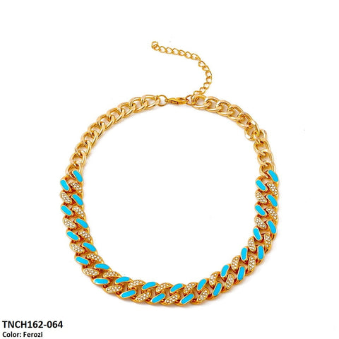 TNCH162 QWN Chain Necklace Adjustable - TNCH