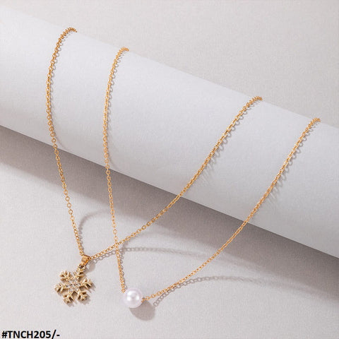 TNCH205 YYE Pearl/Star Necklace - TNCH