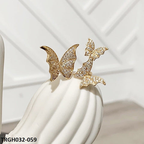TRGH032 DNG Ring Butterfly Adjustable - TRGH