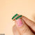 TRGH048 CJD Greenish Circles Layered Adjustable Ring - TRGH