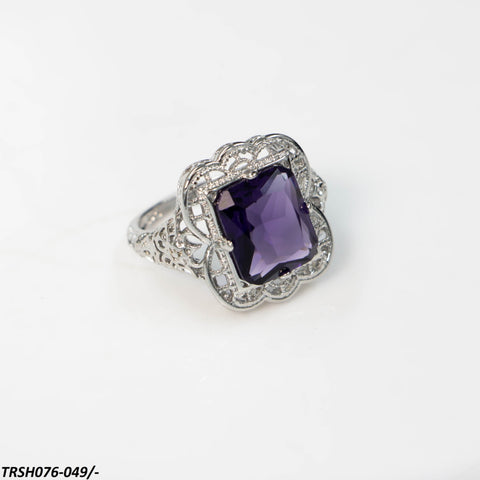 TRSH076 GWH Zircon RING - TRSH
