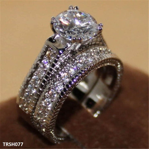 TRSH077 GWH Zircon Couple Ring - TRSH