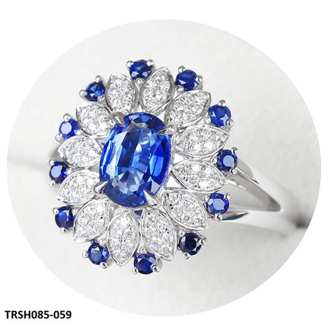 TRSH085 GWH Zircon Ring Adjustable - TRSH