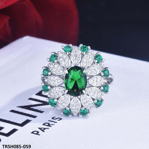 TRSH085 GWH Zircon Ring Adjustable - TRSH
