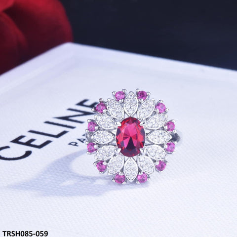 TRSH085 GWH Zircon Ring Adjustable - TRSH