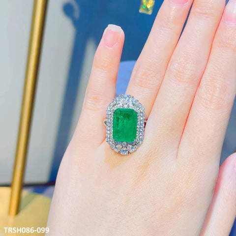 TRSH086 GWH Zircon Ring Adjustable - TRSH
