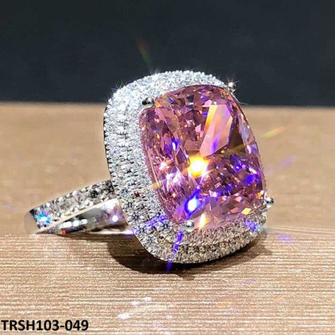 TRSH103 CSH Pink Square Ring - TRSH