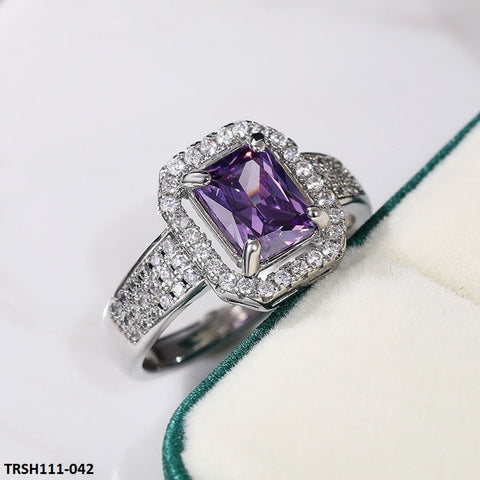 TRSH111 CSH Purple Cushion Ring - TRSH
