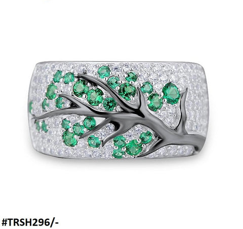 TRSH296 KYC Small Leaf's Tree Ring - TRSH