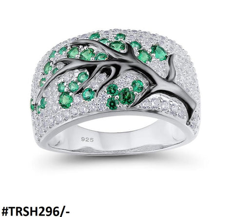 TRSH296 KYC Small Leaf's Tree Ring - TRSH