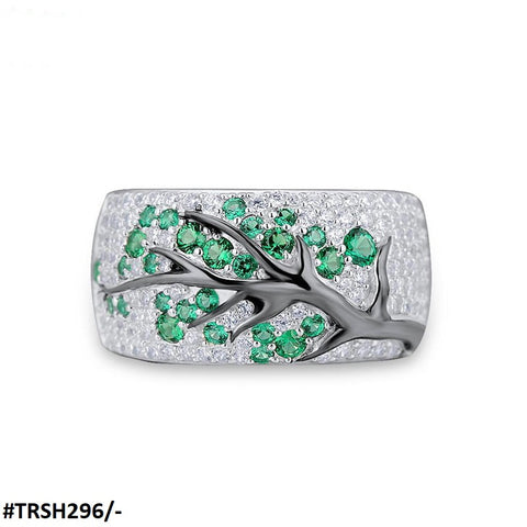 TRSH296 KYC Small Leaf's Tree Ring - TRSH