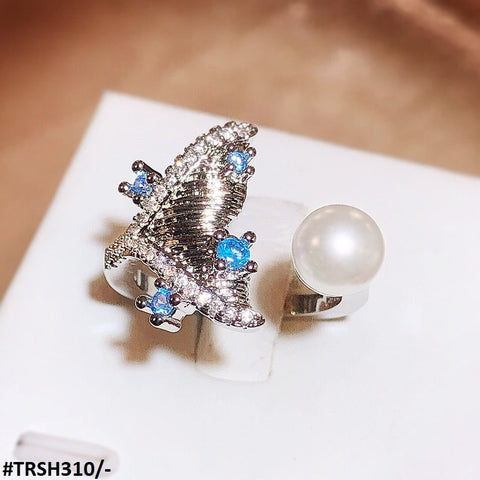 TRSH310 KYC Fish Tail Adjustable Ring - TRSH