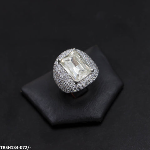 TRSH134 ZHK Charm Cathedral Ring Adjustable - TRSH